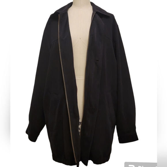 Oscar De LA Renta Suede Jacket Men's Medium - Picture 2 of 14